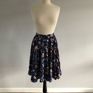 Floral skirt